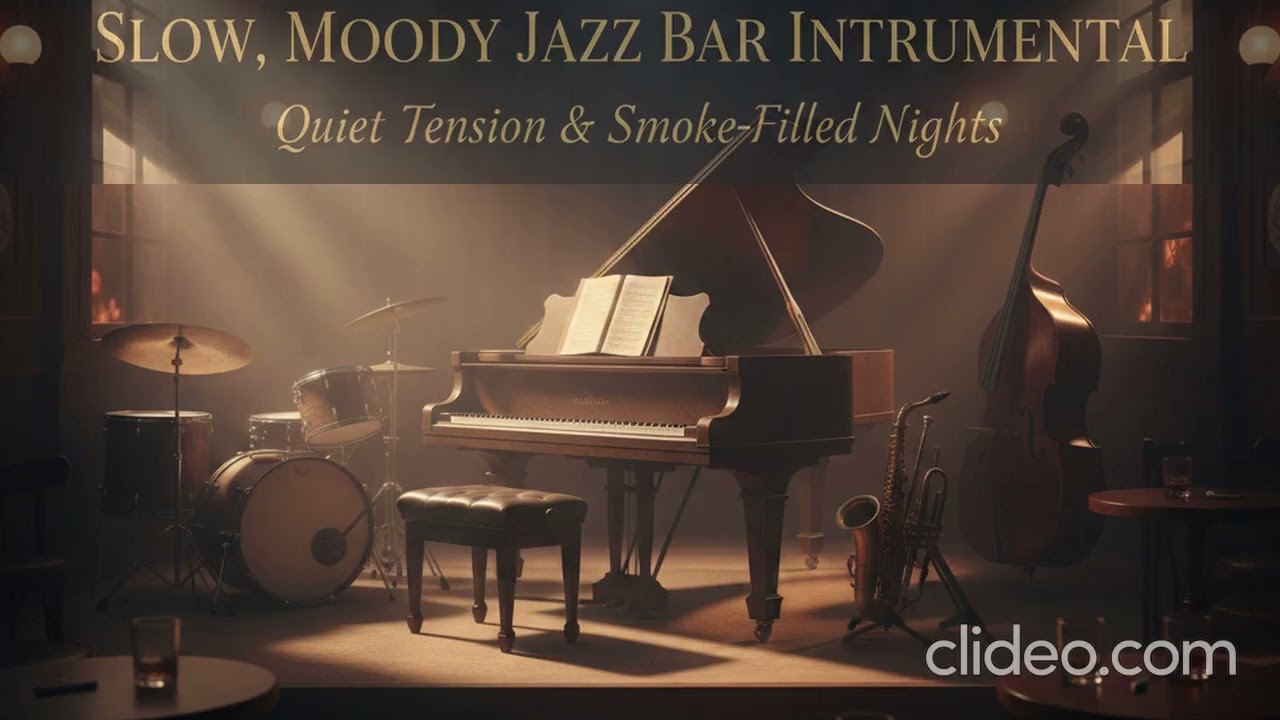 Dark Noir Jazz After Midnight ☾ Slow Smoky Instrumental for Shadows, Rain & Silent Thoughts