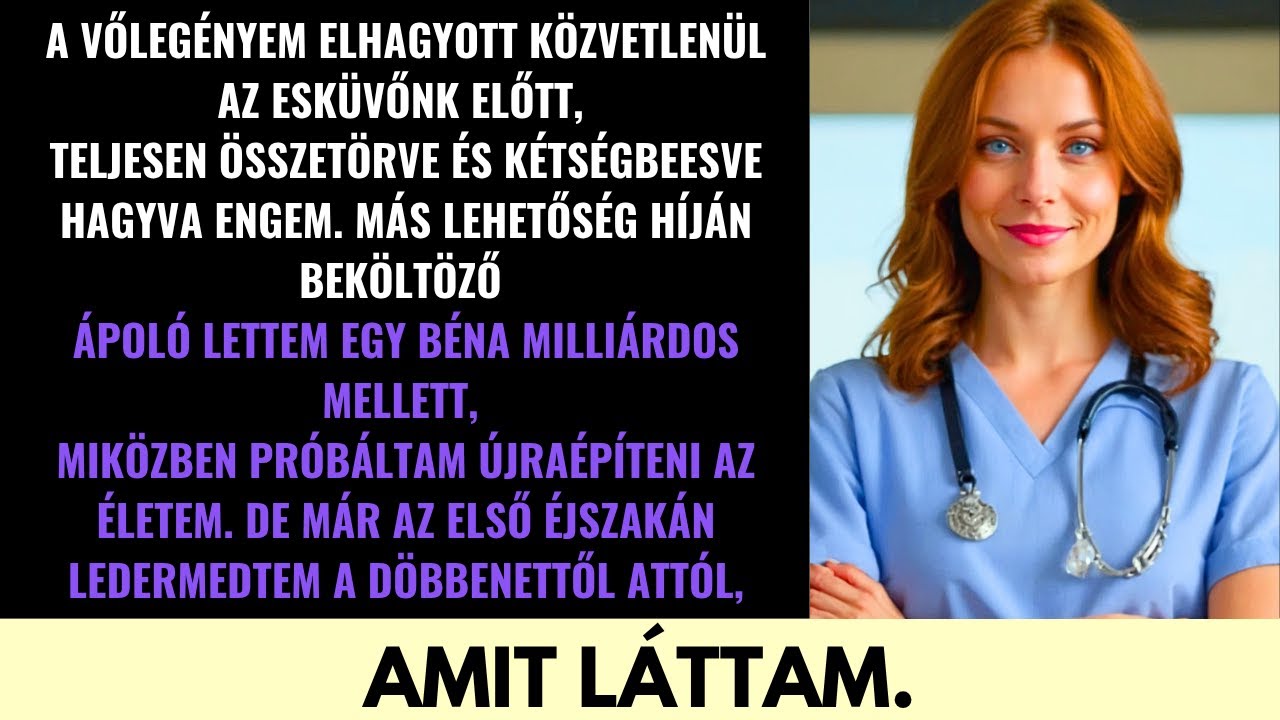 A Vőlegényem Elhagyott A Nászunk Előtt—Milliárdosnál Ápolóként Egy Megdöbbentő Titkot Találtam