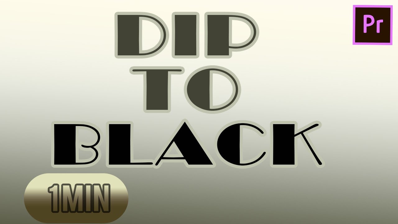 Premiere Pro Effects | Premiere Pro Dip To Black Effects Quick Tutorial | Premiere Pro tutorial 2021