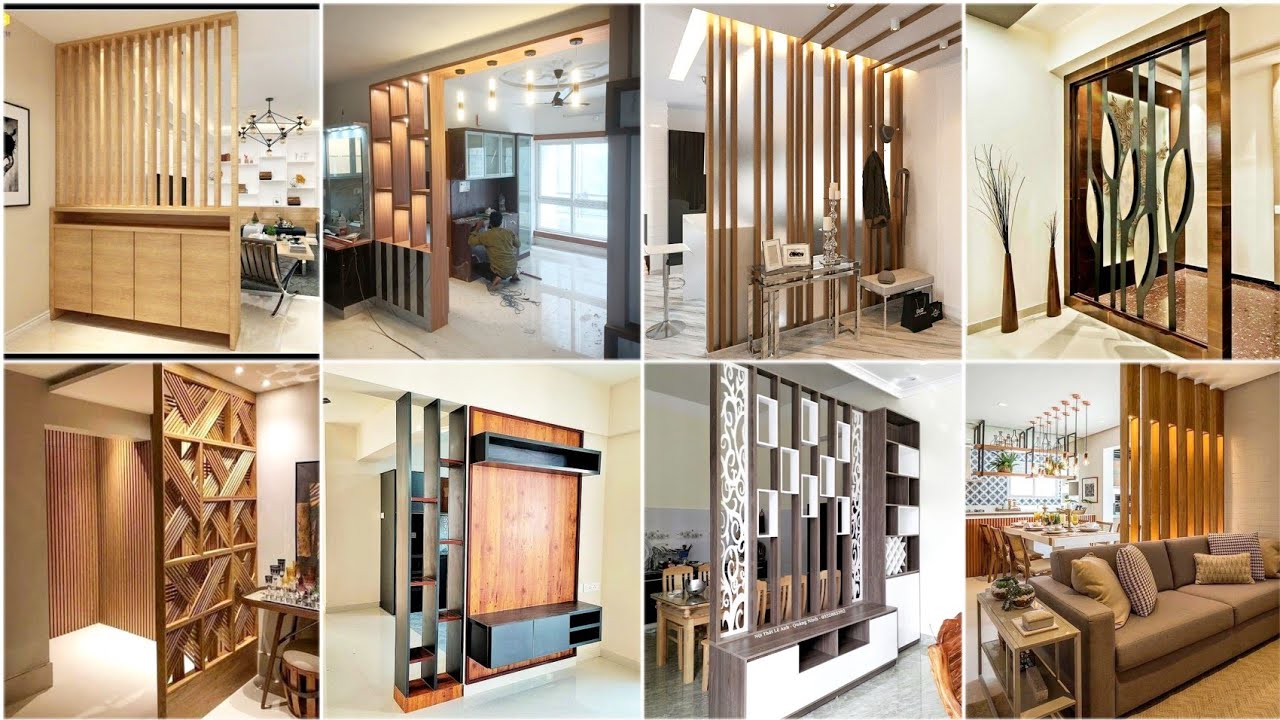 Modern Partition Wall designs for Living Room/Main Hall and Kitchen Partition 2023