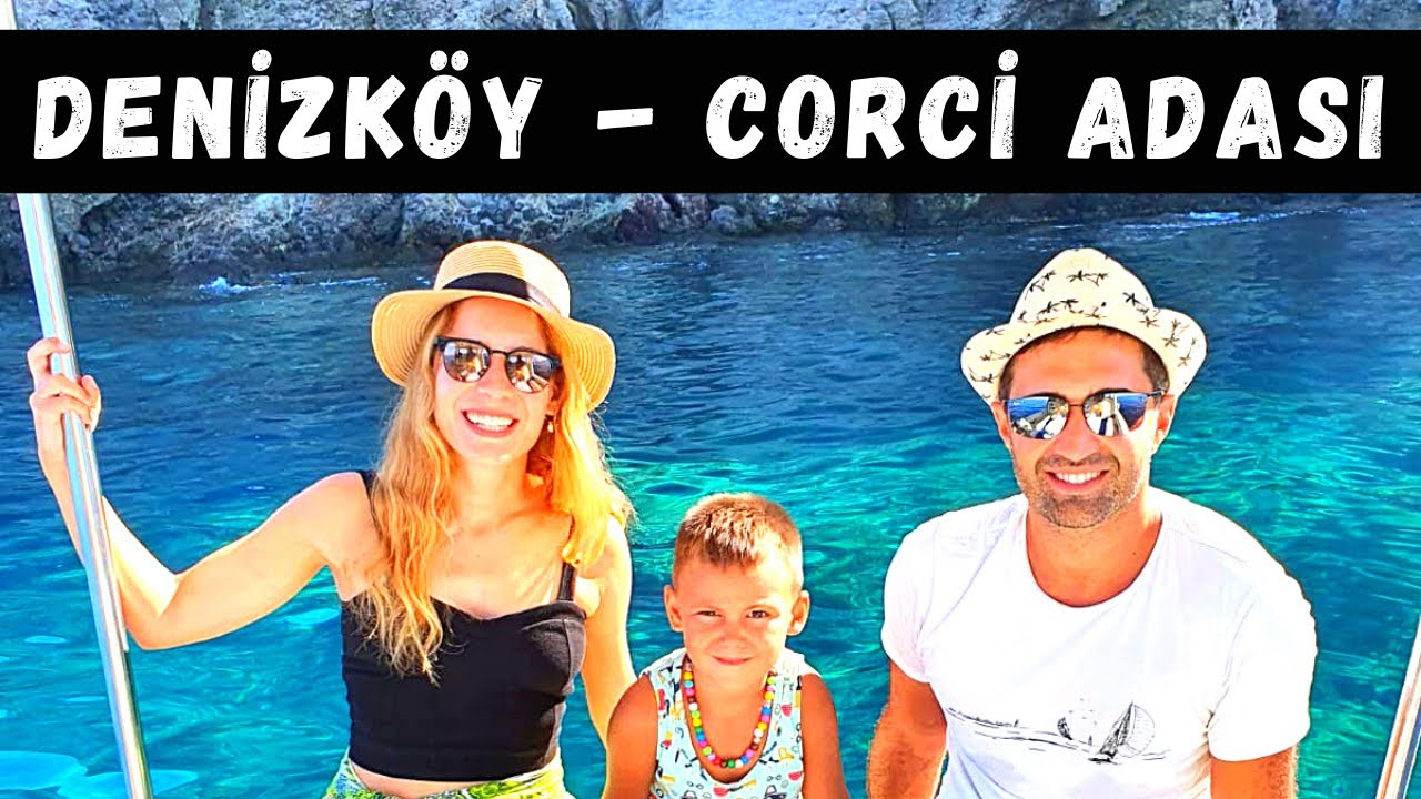 Denizköy CORCİ Adası -  Fantastik Akvaryum Koyu! - İzmir Kız Kulesi