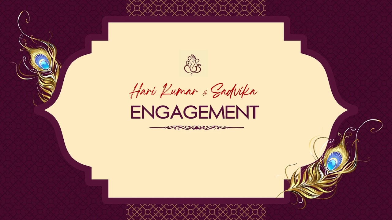 Hari Kumar & Sadvika 's Engagement