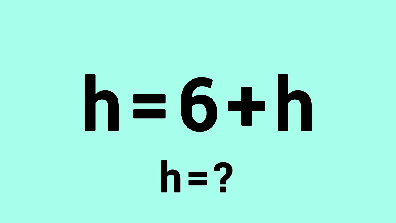 T&uuml;rkiye | Can you Solve this? | Math Olympiad | find h?? |