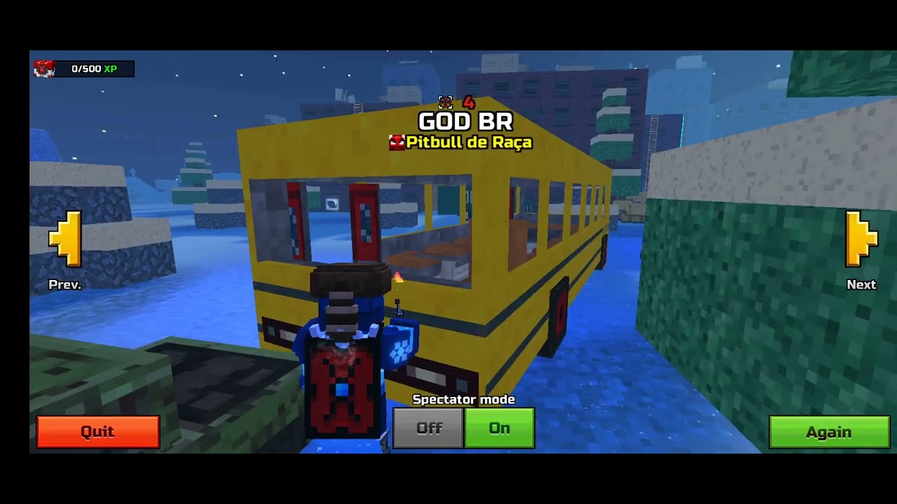 GOD BR vs DetZ in Solo Battle Royale ! - Pixel Gun 3D - PG3D