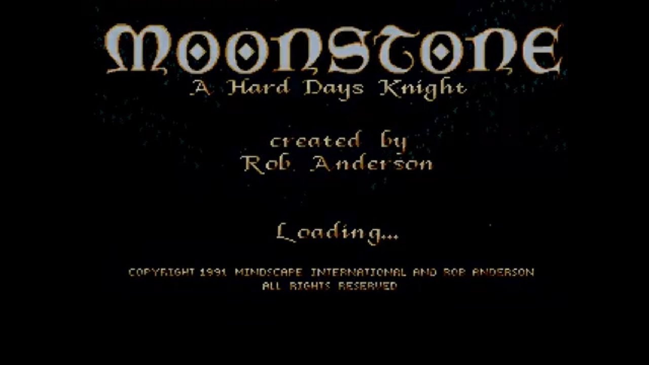 Moonstone (Amiga) Full Gameplay Classic Action RPG