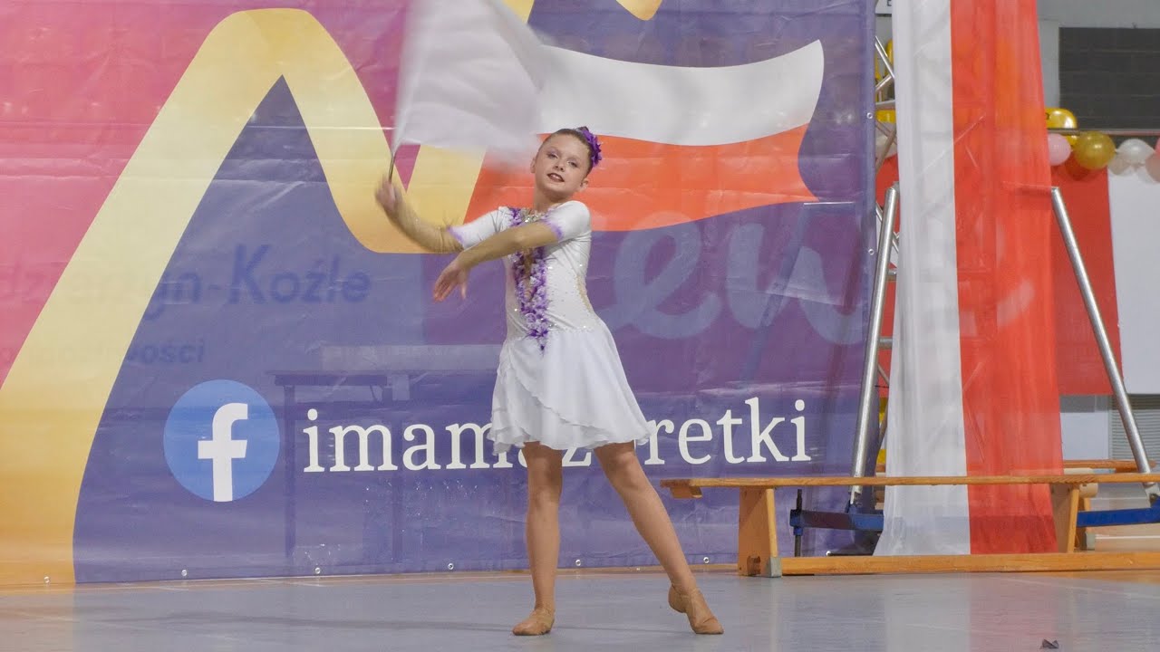*CIESZYNSKIE GWIAZDECZKI * - SOLO FLAGA junior-  MP Kędzierzyn Koźle 2025 - Mażoretki