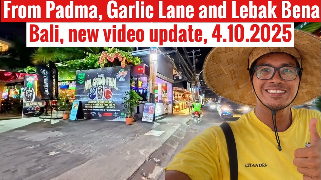 New video update from Padma, Garlic Lane and finish on Lebak Bene 