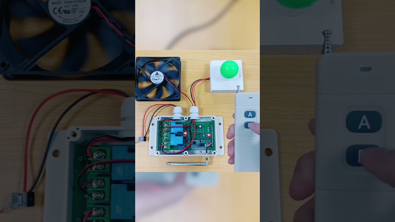 &Eacute;tanche Syst&egrave;me &Eacute;metteur Recepteur Port&eacute;e de 5 km#shorts #technology #remote #electronic