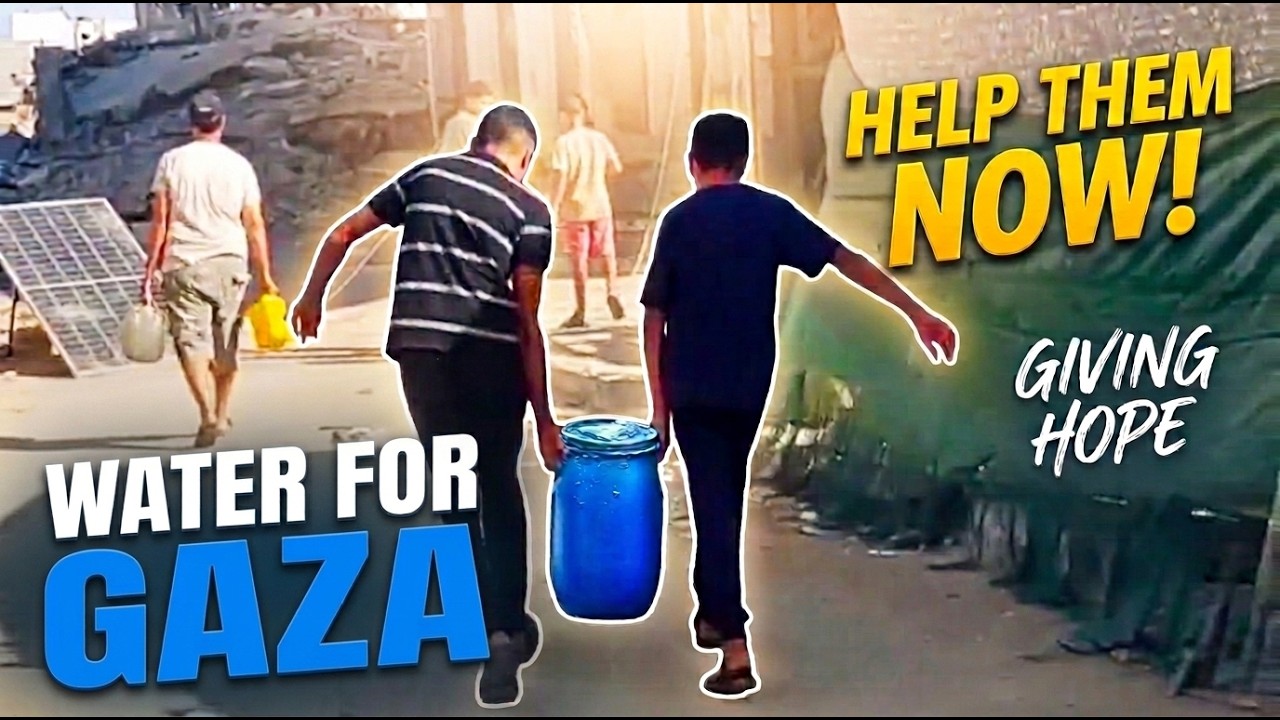 Providing Clean Water in Gaza | Jisr Al Rahmah