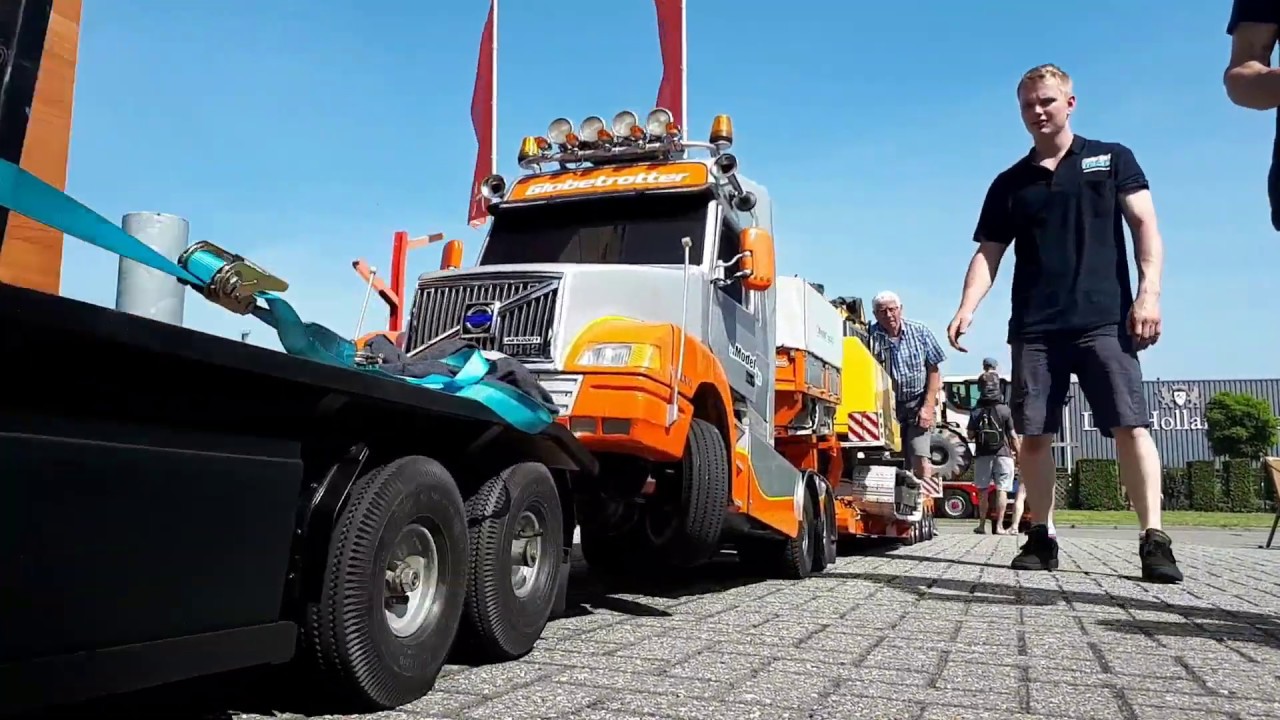 RC Modeltruck 1/4  VOLVO NH12 en Mack B61 | Gestuntel deel III