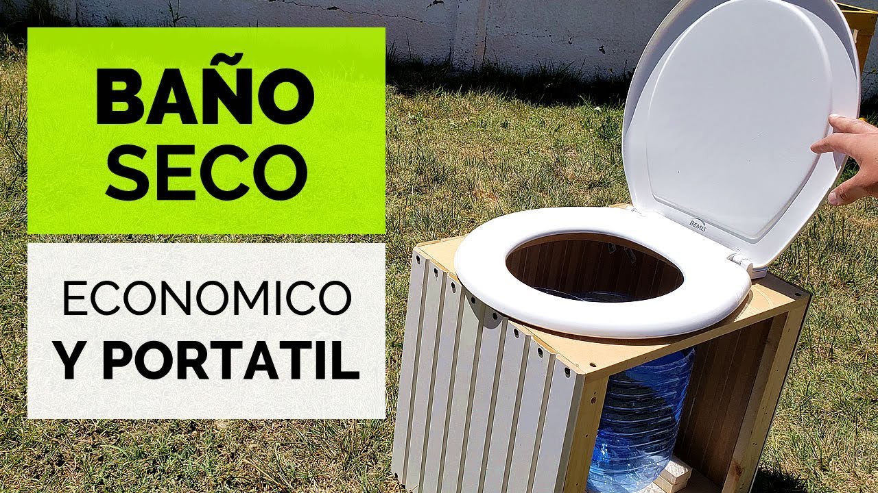 BAÑO SECO ECONOMICO y PORTATIL !  Ideal para Camper | Paso a paso 🚽✅
