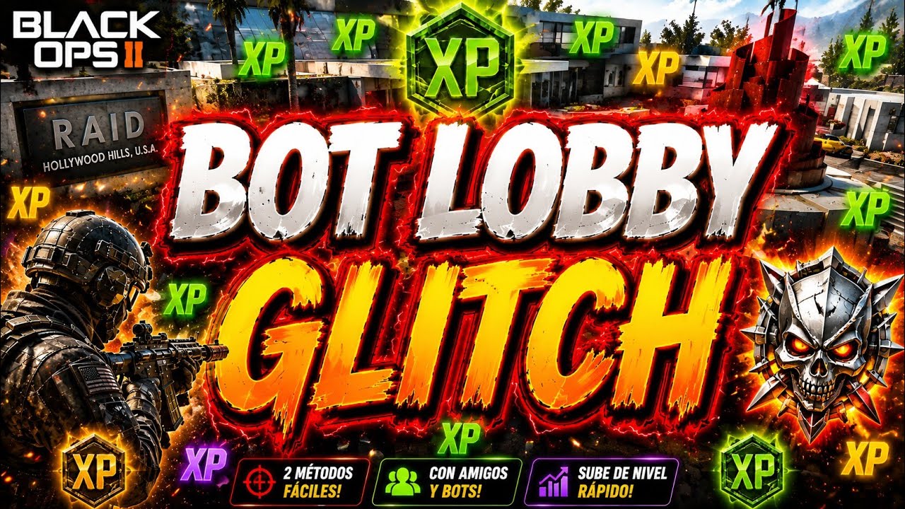  BO2 BOT LOBBY COMO JUGAR CONTRA BOTS Y AMIGOS XP LOBBY GLITCH TUTORIAL! 2026 PS5