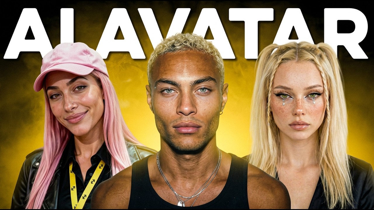 How To Create Realistic Talking AI AVATARS (NEW Method)