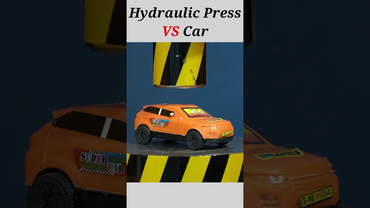 #shorts #shortvideo #viral #trending Hydraulic Press Vs Car