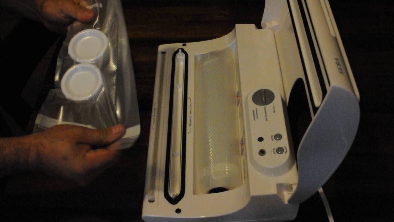 operacion Selladora Foodsaver Modelo V835