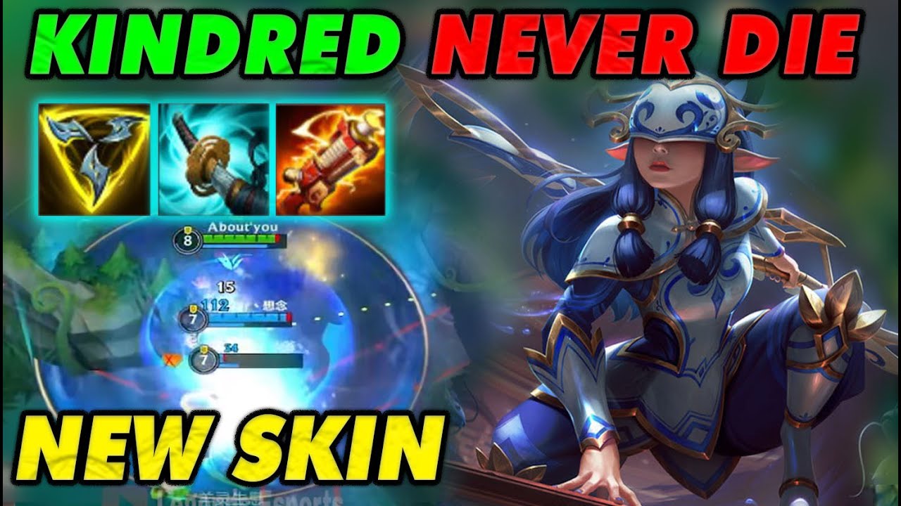 NEW Porcelain Kindred Skin | 3 Games Never Die = BROKEN? | Best Build Runes High ELO Wild Rift China