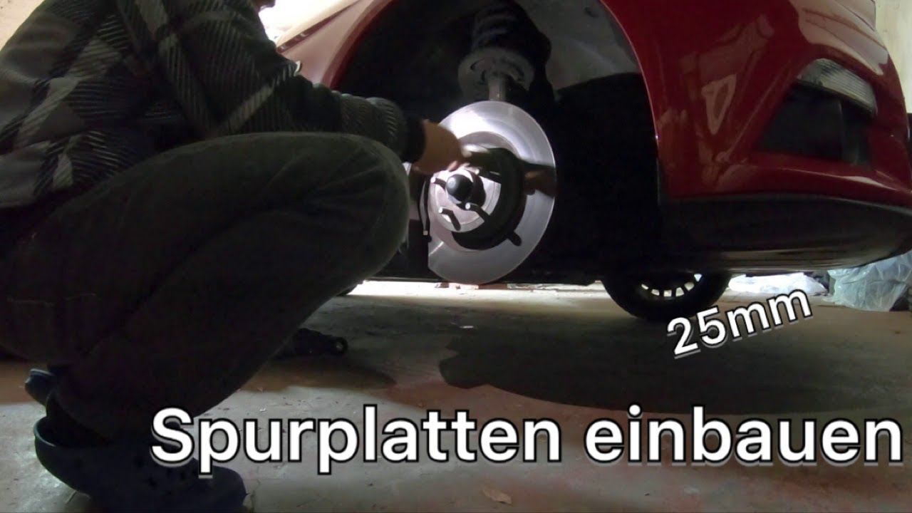 Ford Mustang Spurplatten einbauen