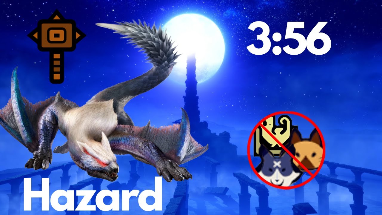 Arch Tempered/Hazard Lucent Nargacuga Vs. Courage Hammer 3:56 TA Rules