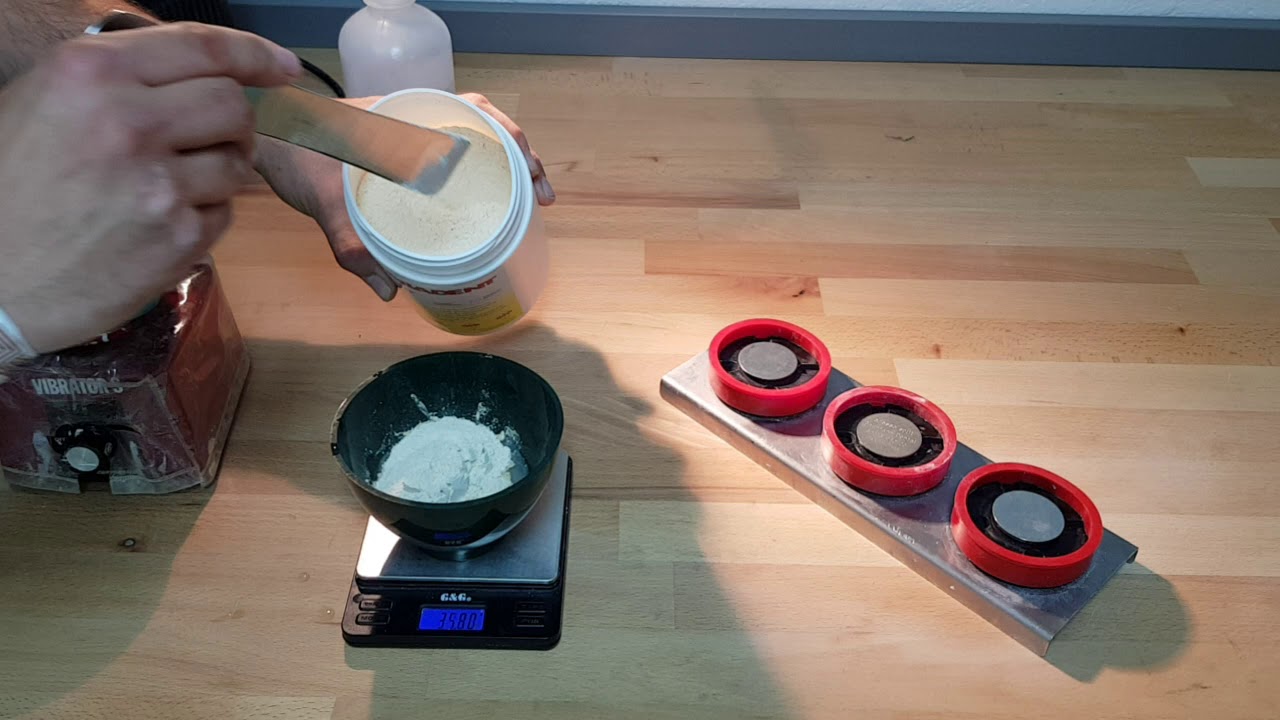Gipsen wie ein Zahntechniker