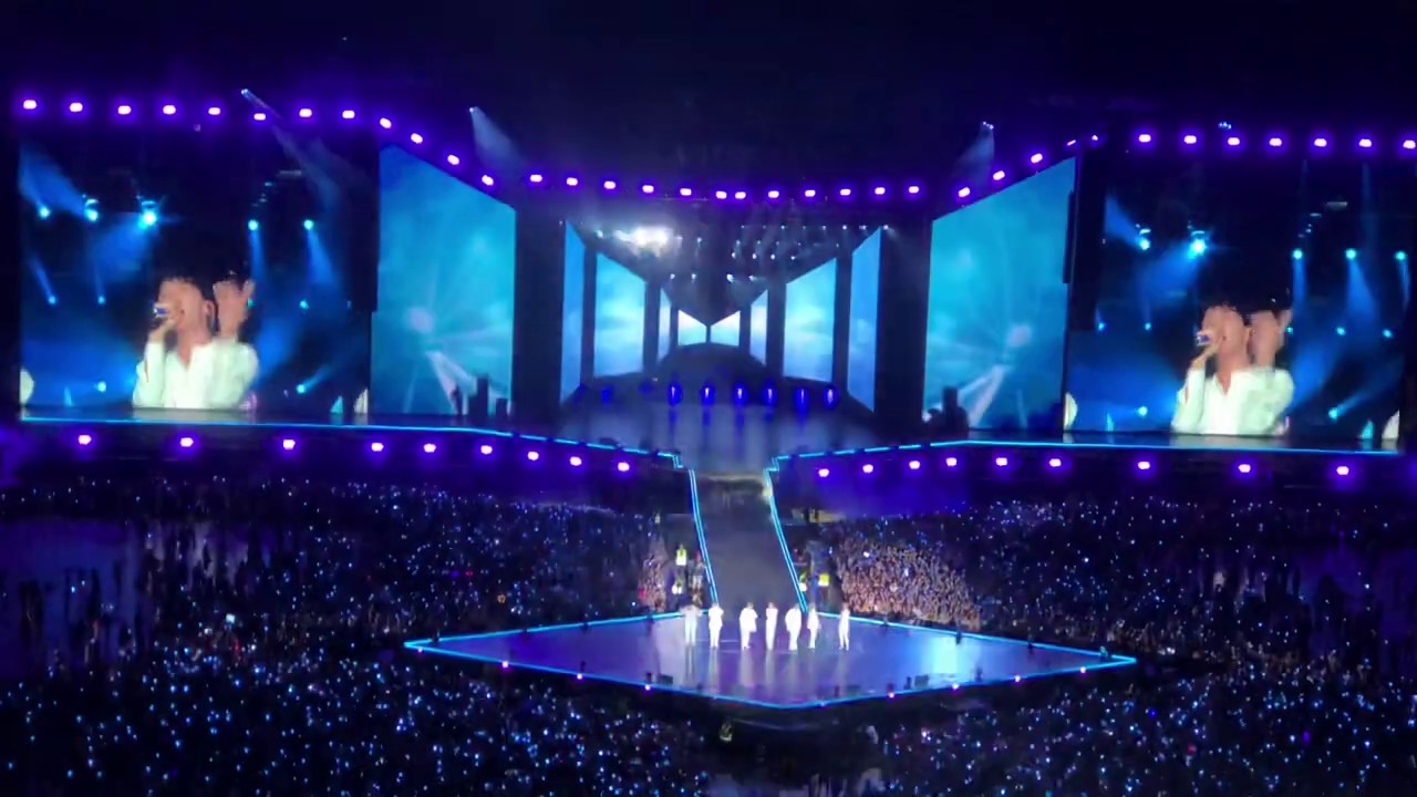 BTS Love Yourself World Tour Singapore ~ I Need You & Run