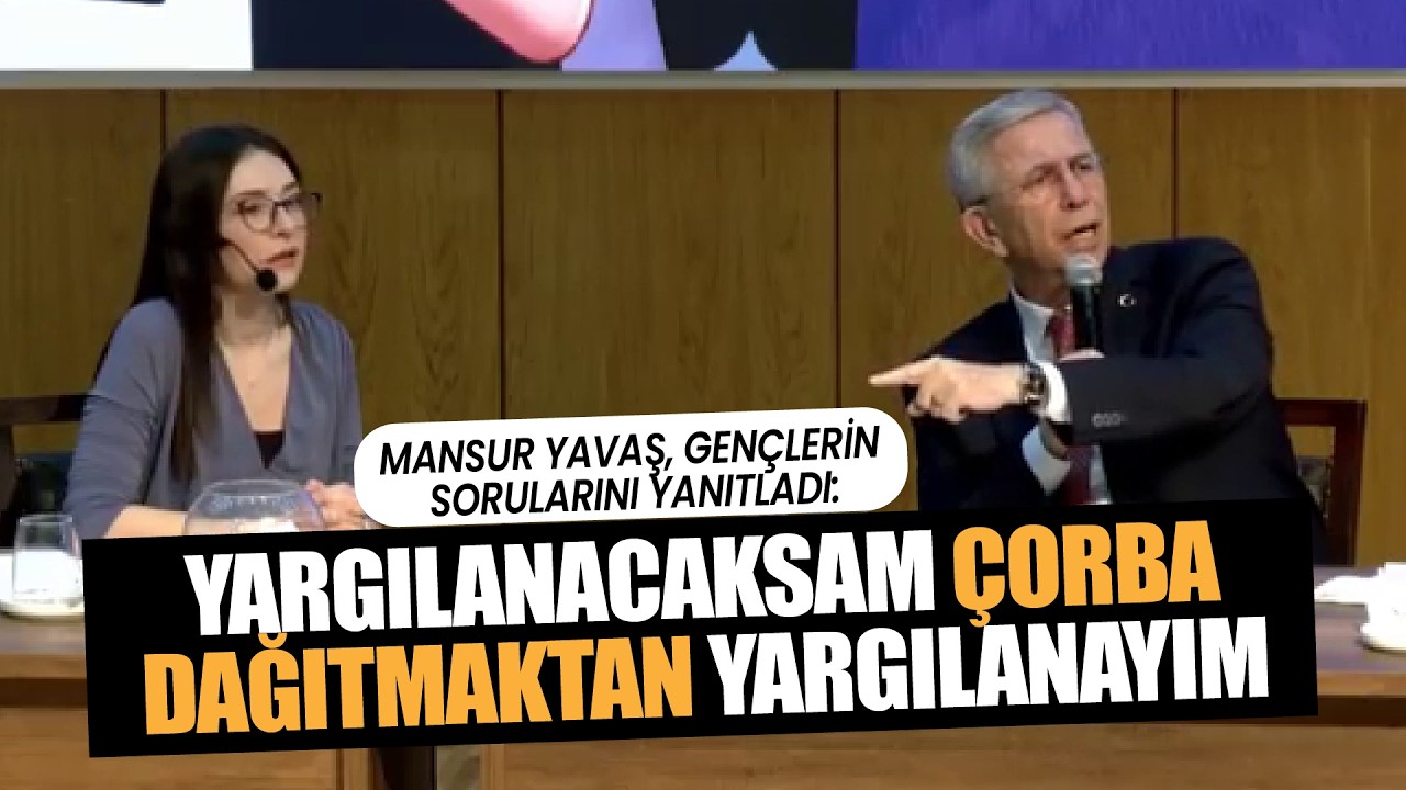 Başkan Mansur Yavaş gençlerin sorularını yanıtladı