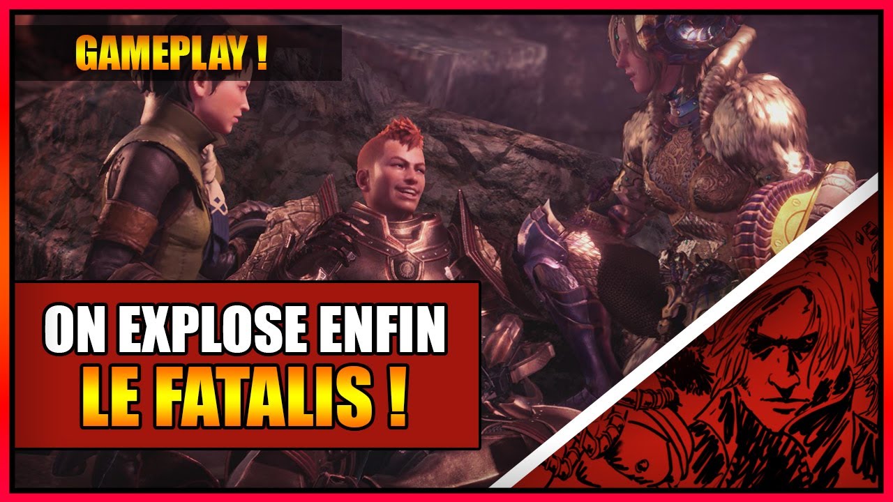 GAMEPLAY ON EXPLOSE LE FATALIS EN DUO ! KATANA ET GUNLANCE VS LE DRAGON NOIR - MH WORLD ICEBORNE FR
