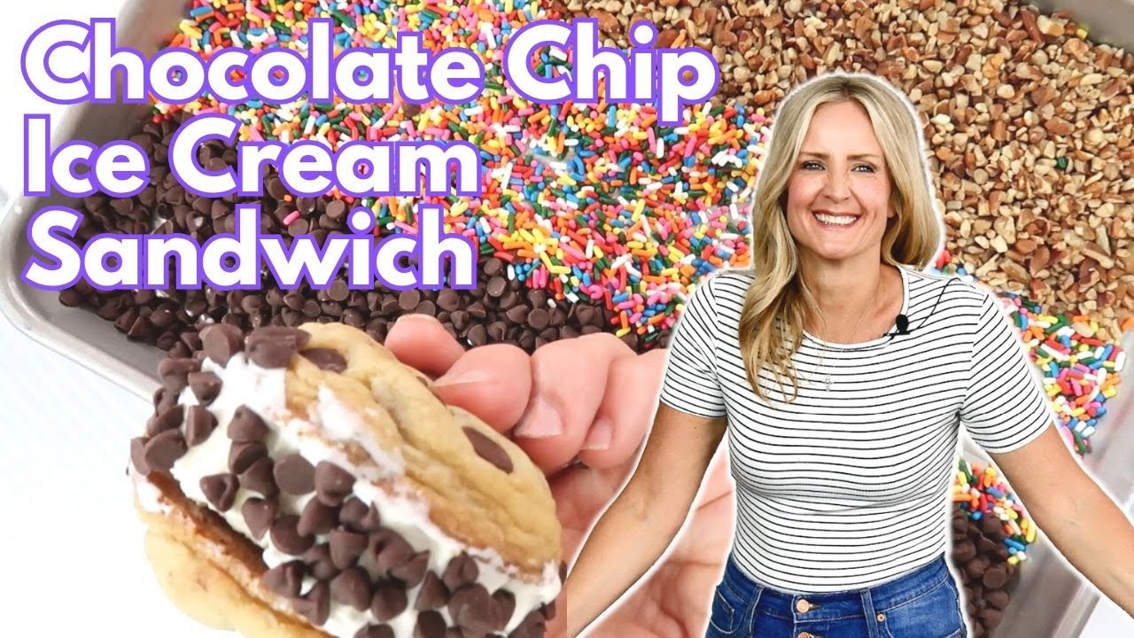 Chocolate Chip Ice Cream Sandwiches!