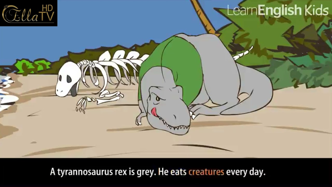 Dinosaur 1-10 - LearnEnglish Kids - ELLA TV - قناة ايلا