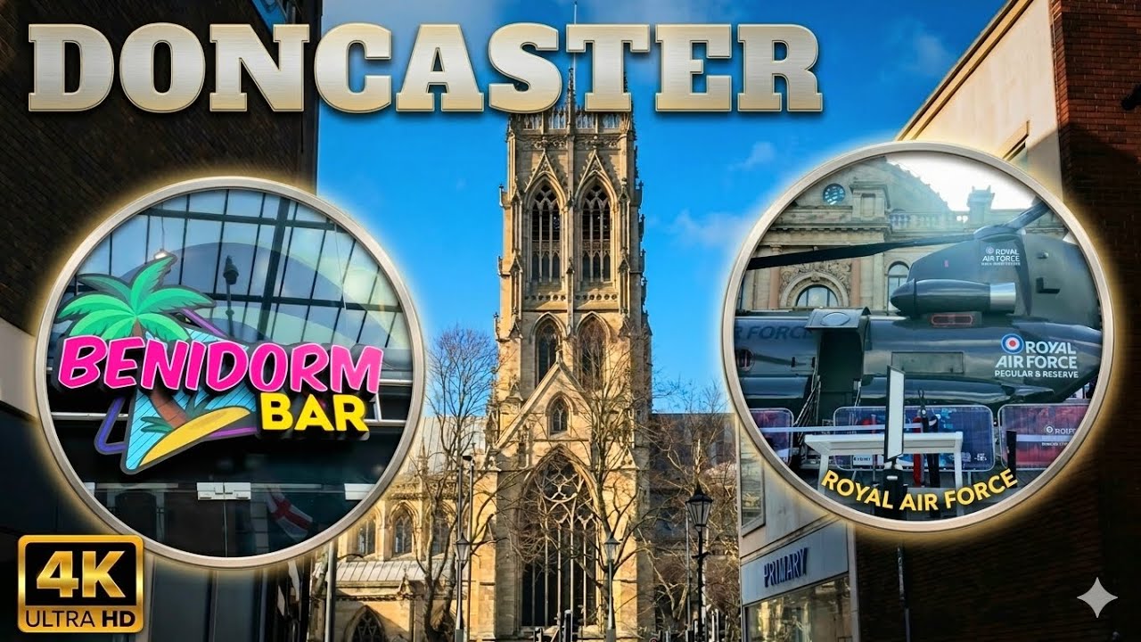 DONCASTER | Short Walking Tour of the City Centre 