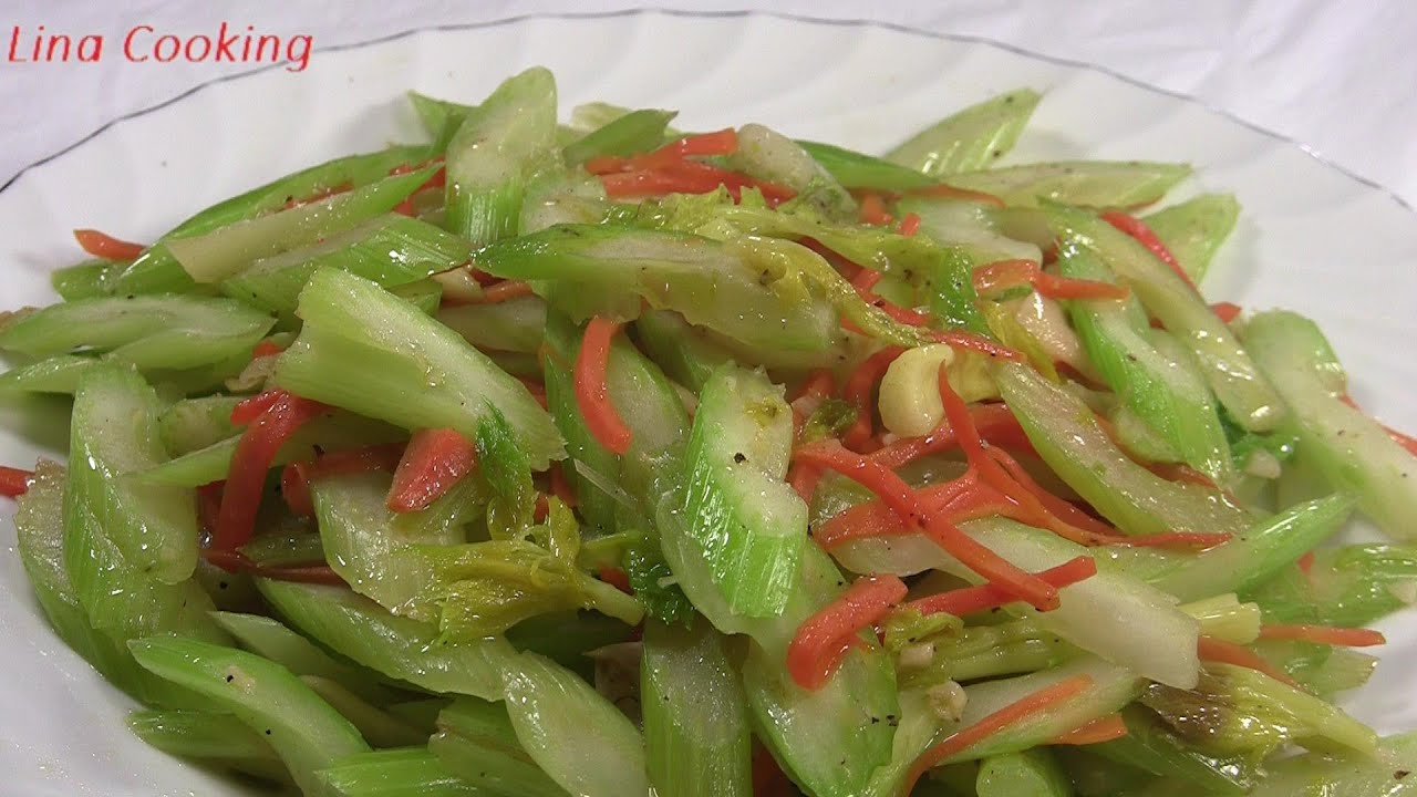 CẦN T&Acirc;Y X&Agrave;O TỎI m&oacute;n ăn thanh đạm , nhanh gọn cho những ng&agrave;y bận rộn || Lina Cooking