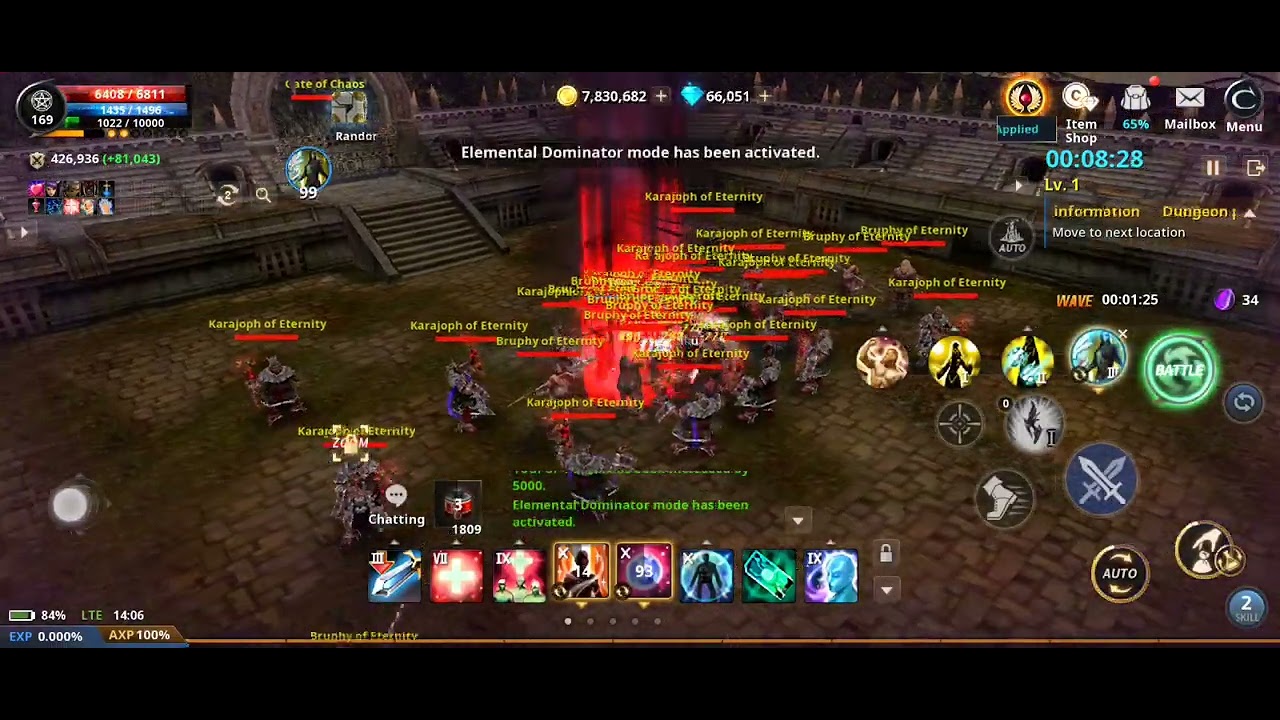 Cabal infinite Combo Sea- Wizard- 9 wave ECA plus mine collection