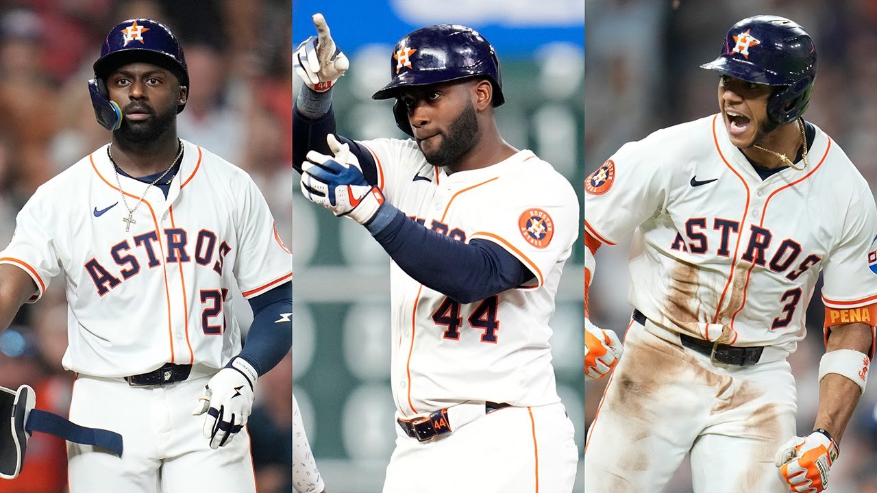 😲 THE ASTROS DID WHAT!?😲 Late game heroics from Alvarez, Pe&ntilde;a, more lead to win!