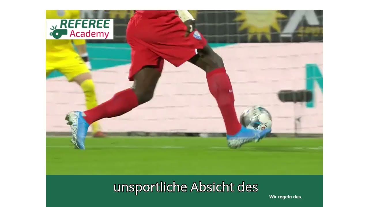 Regelkunde vom Ref erklärt... (5) gleiches Vergehen