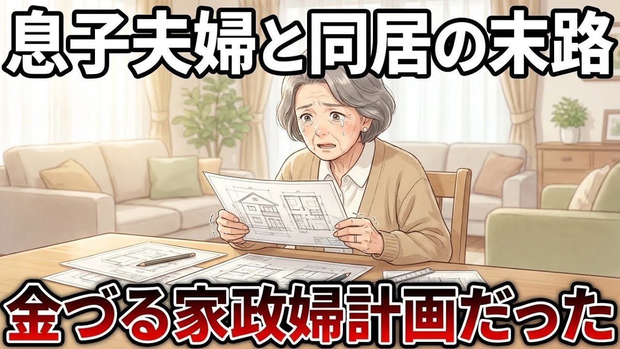 新居の間取り図を見て気づいた私の部屋がない…契約当日に反撃した結果｜老後