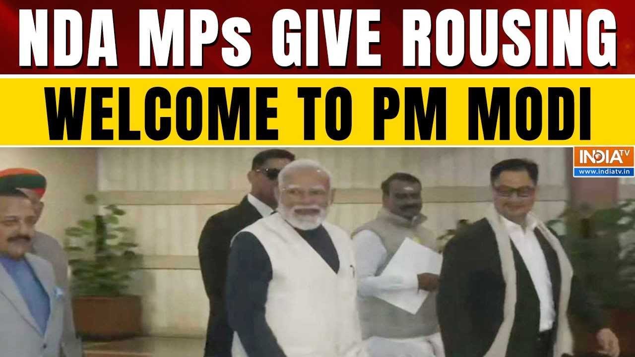 India-US Trade Deal: PM Modi Felicitated at NDA Parliamentary Party Meeting