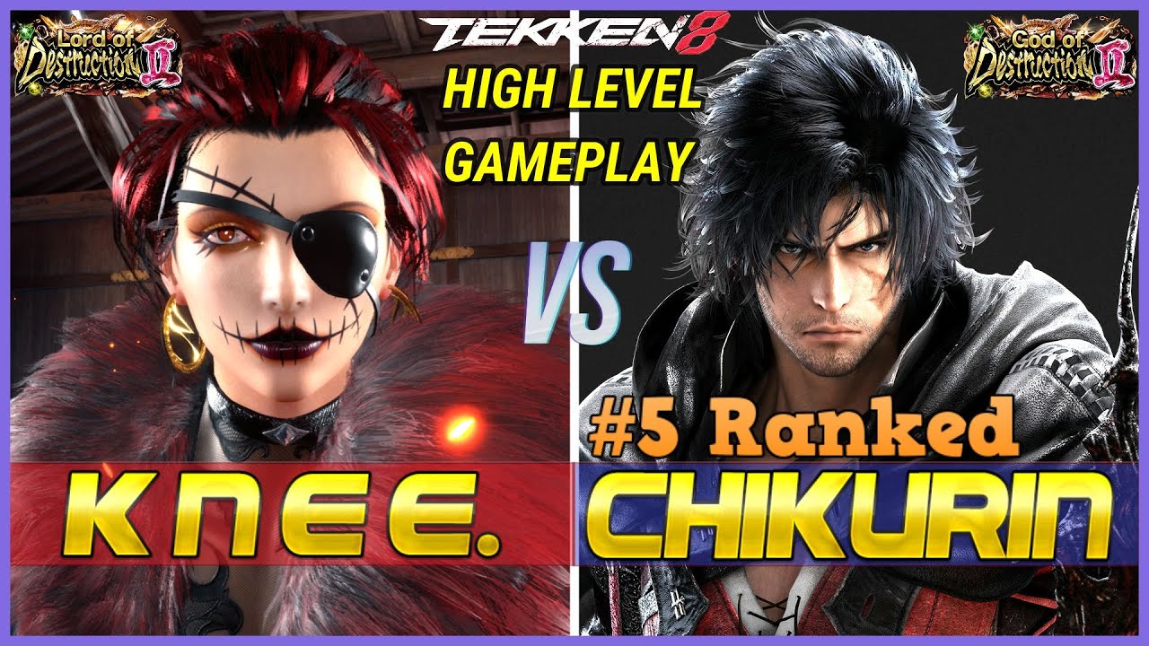 T8 ▰ KNEE (Anna) Vs CHIKURIN (#5 Ranked Clive) ▰ Tekken 8 High Level Gameplay