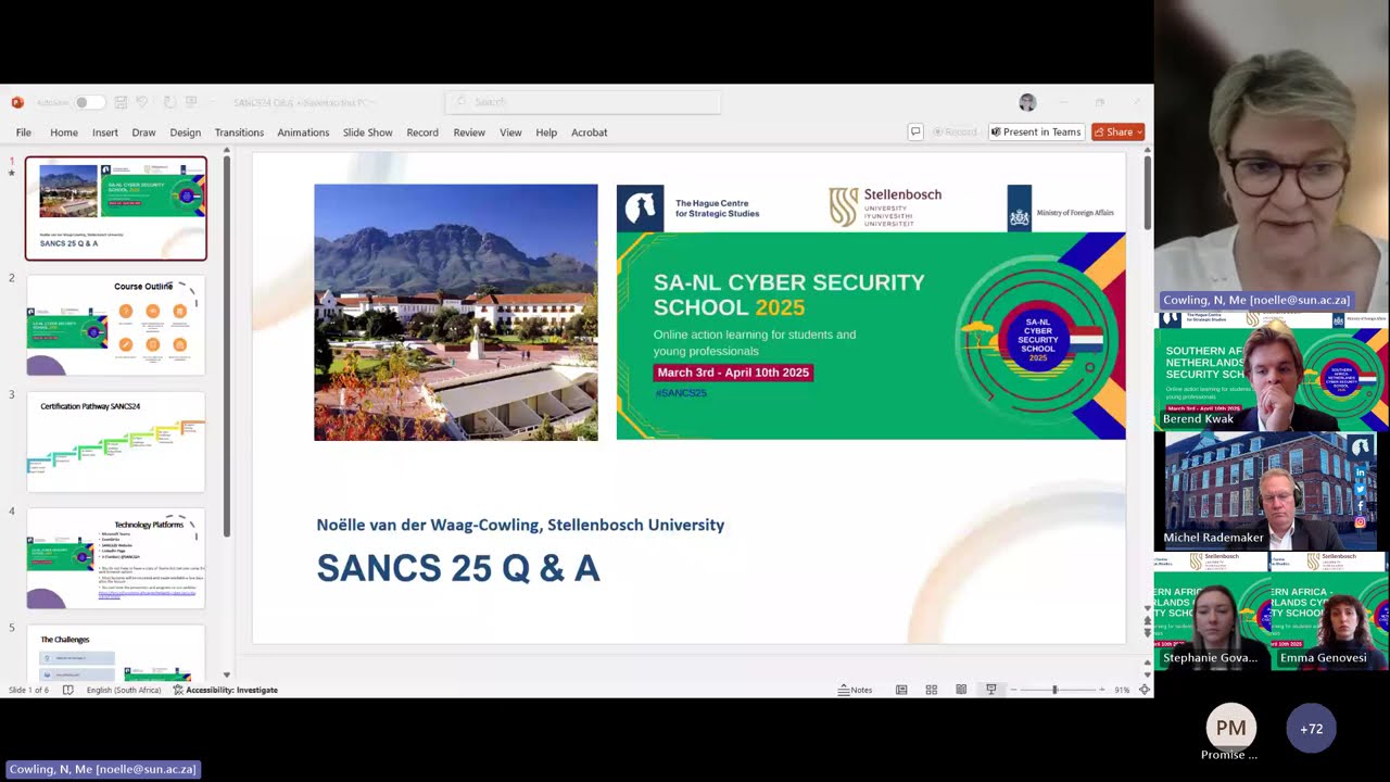 SANCS25 Q&A Session