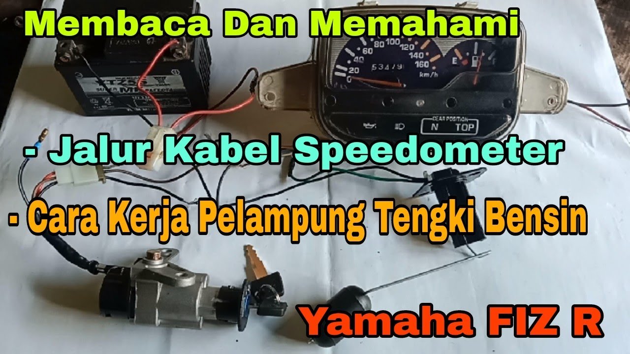 Membaca Dan Memahami Jalur Kabel Speedometer Yamaha FIZ R @Asm Channel