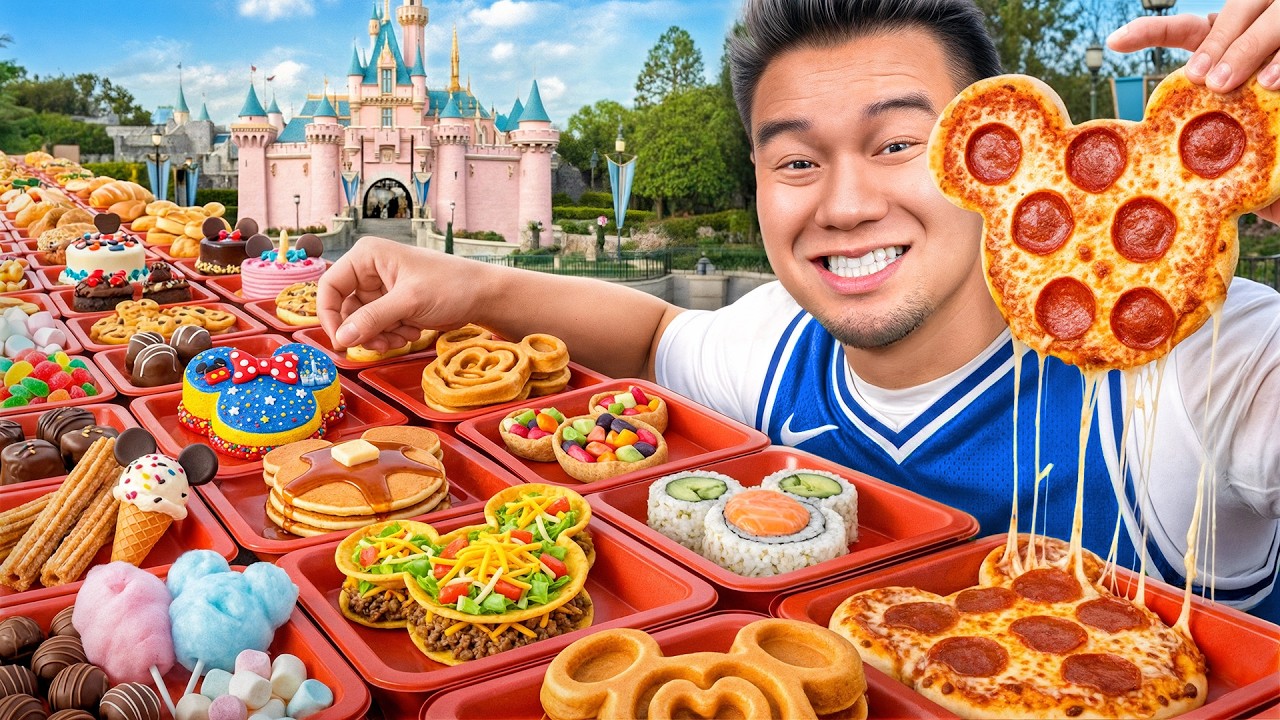 I Ate EVERY Food At Disneyland!