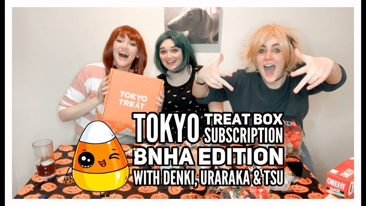Дегустация японских сладостей — подписка на Tokyo Treat Box || BNHA Edition: с участием Denki, Ur...