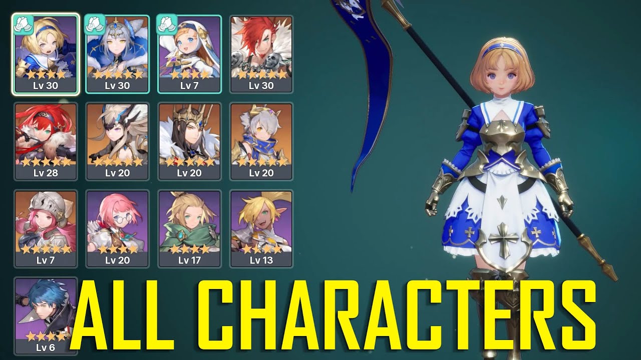 Dragon Sword Gameplay All Playable Characters in Open World