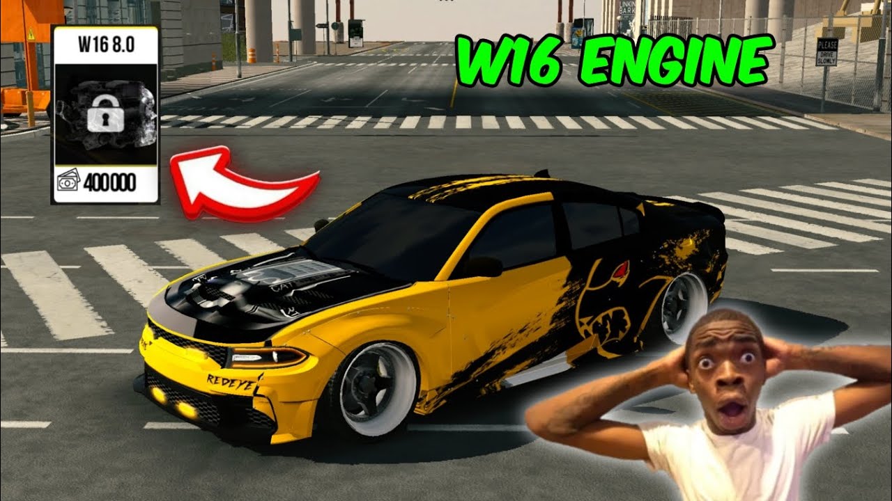 How to Get W16 ENGINE for FREE😱 || Without Game Guardian || Car Parking Multiplayer🔥