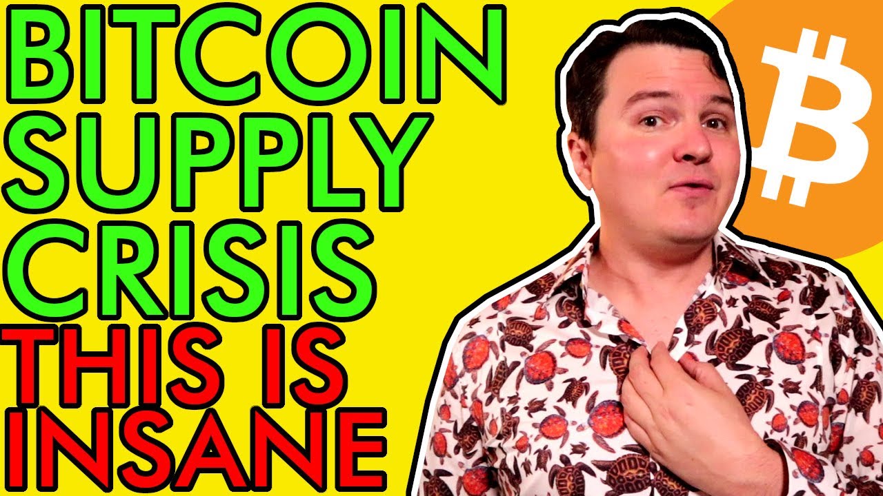 BITCOIN SUPPLY CRISIS!!! I CAN&rsquo;T BELIEVE WTF IS HAPPENING RIGHT NOW! [Uber Bullish Crypto News]