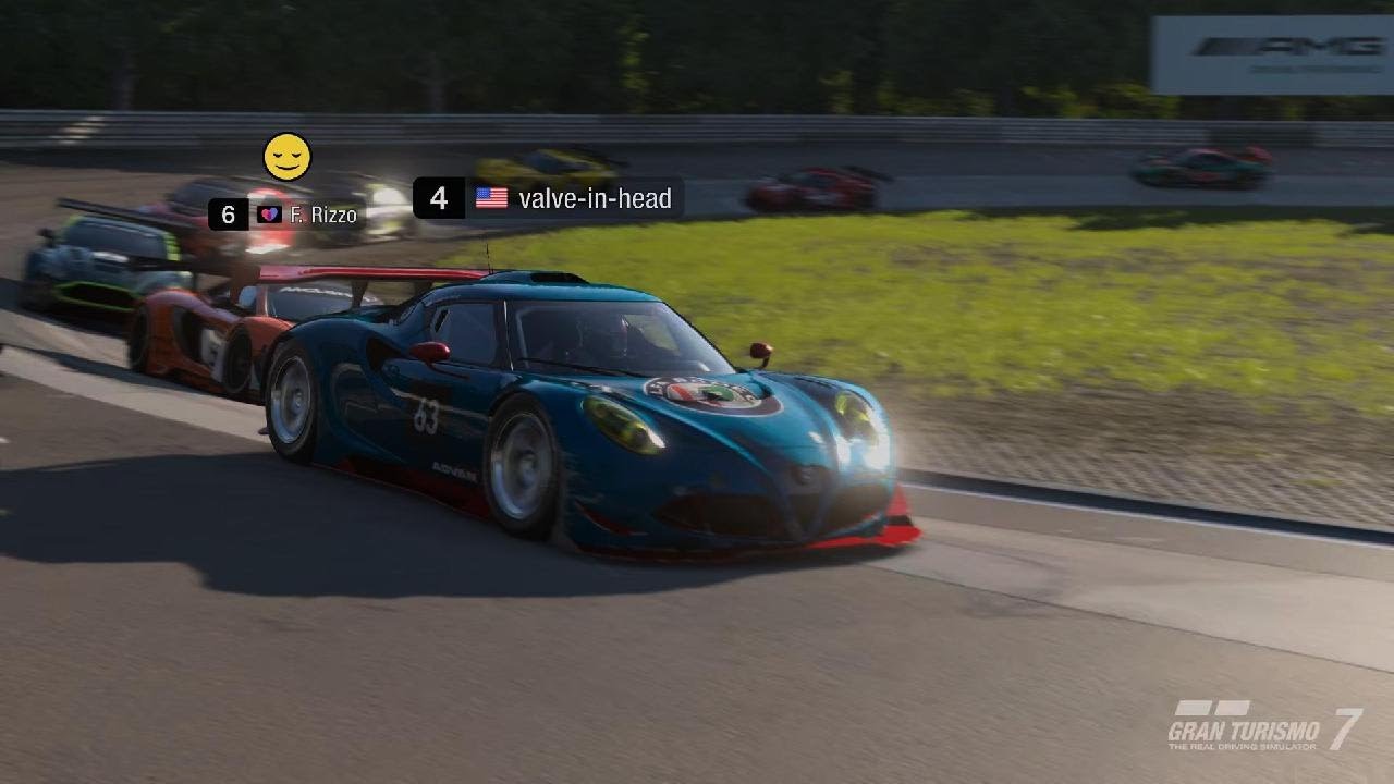 My jaw still hurts from this race