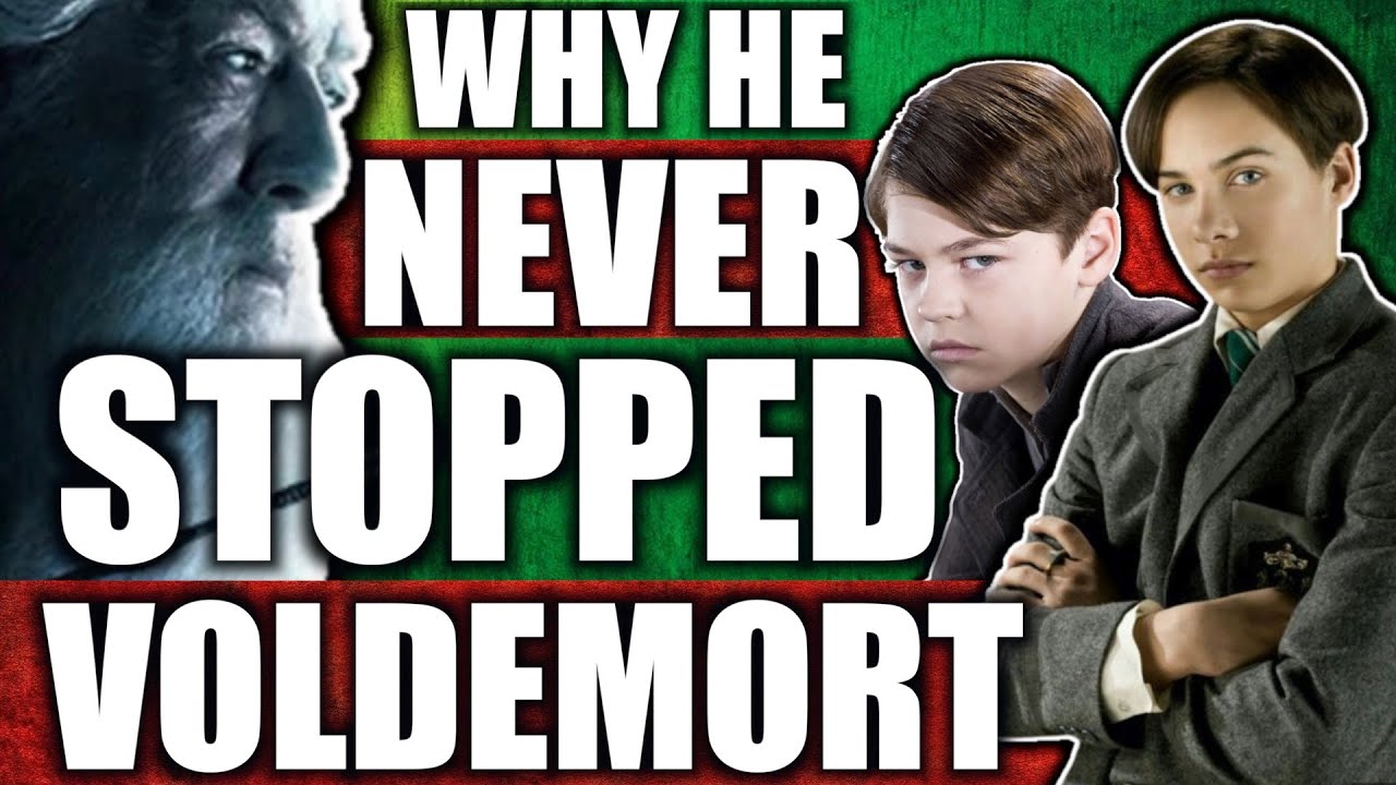 BRAND NEW - Why Dumbledore TWICE Never STOPPED Voldemort In Hogwarts