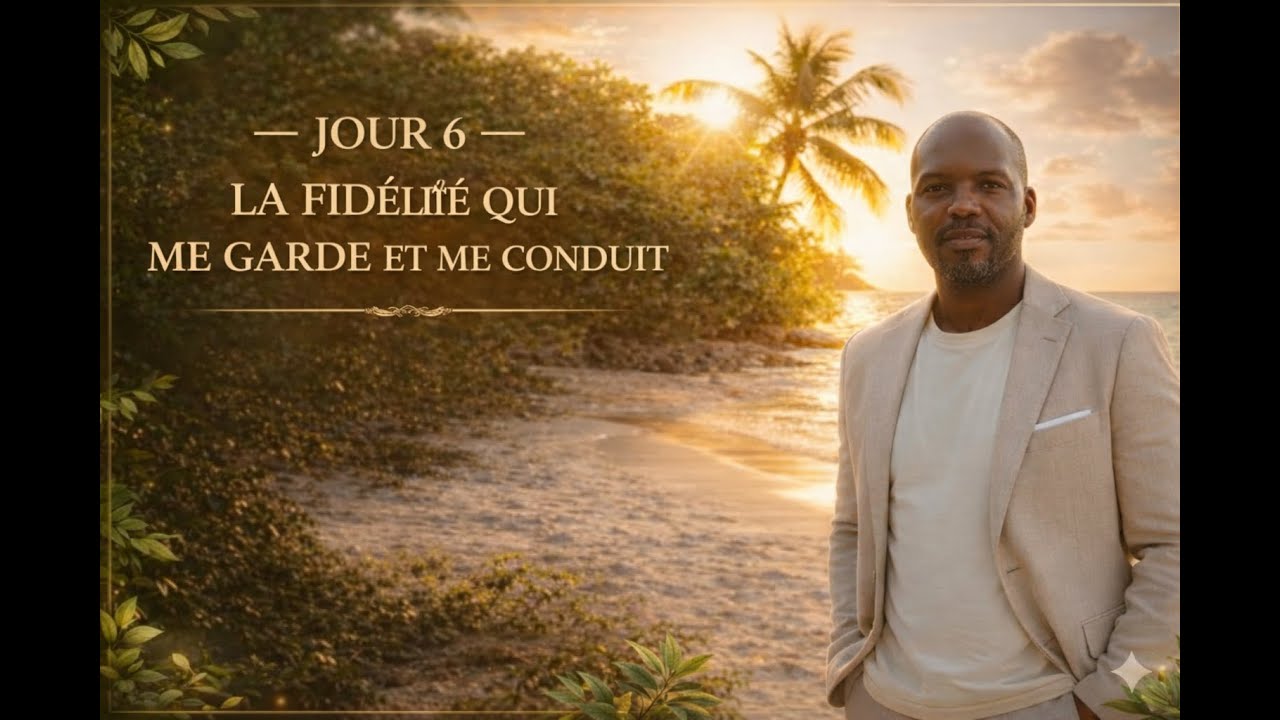 JOUR 6 — LA FIDÉLITÉ QUI ME GARDE ET ME CONDUIT  Obou Serge H  Coach  final