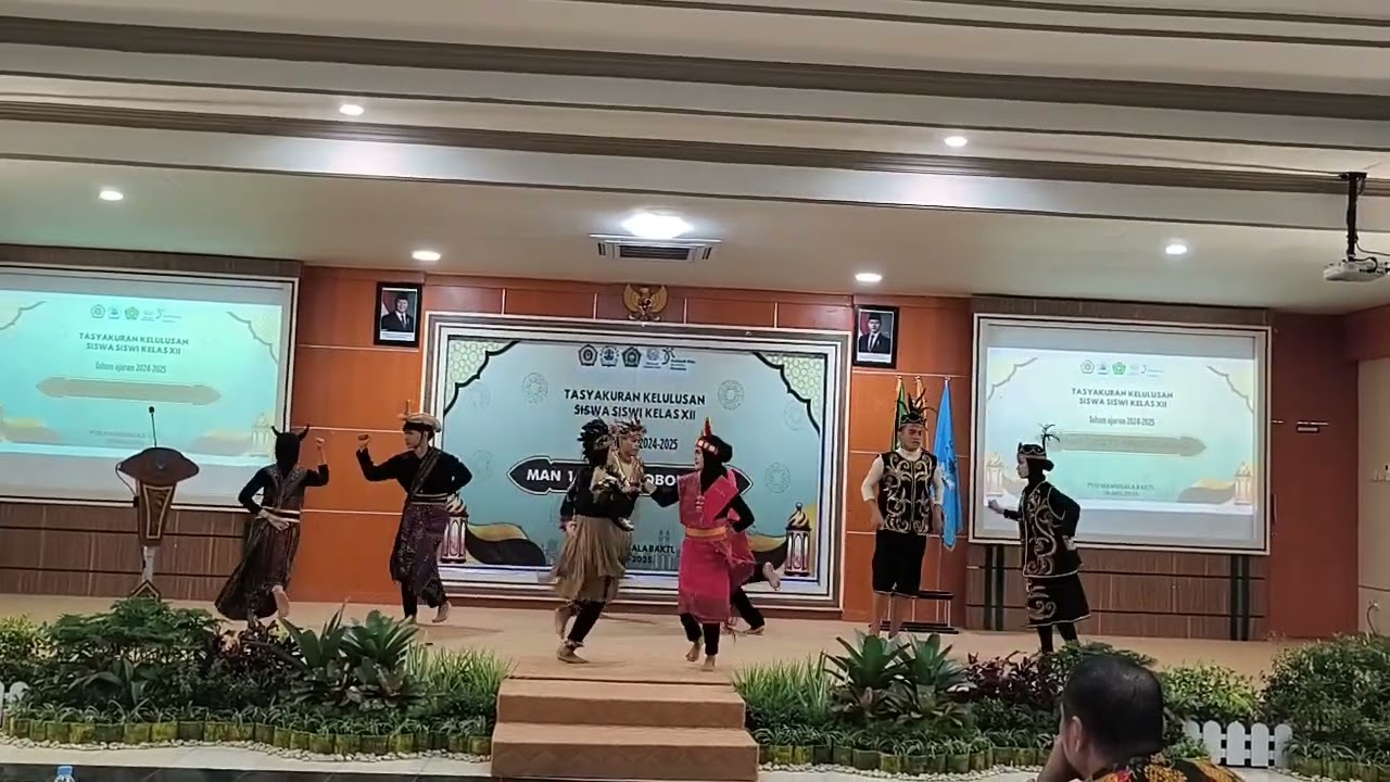 Tari Kontemporer | Tasyakuran Kelulusan Siswa Siswi kelas XII TP 2024-2025 | MAN 1 KOTA PROBOLINGGO