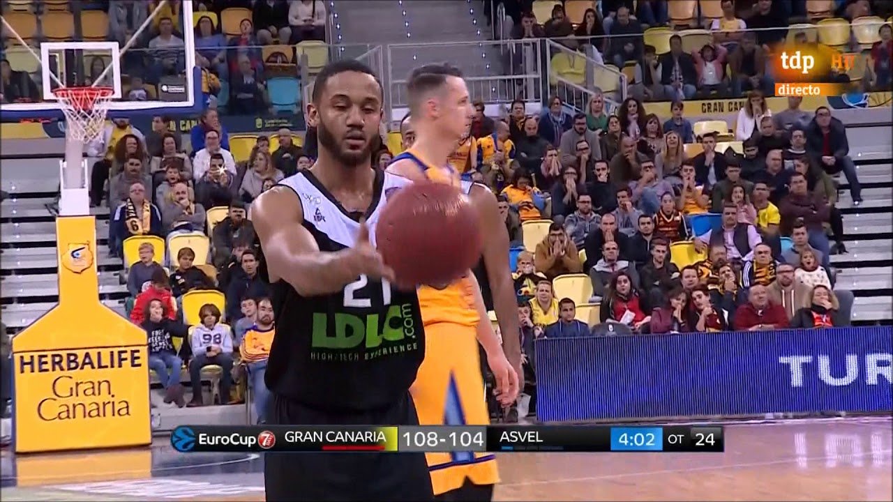 John Roberson - 42 points vs Gran Canaria (11 3-pointers!)
