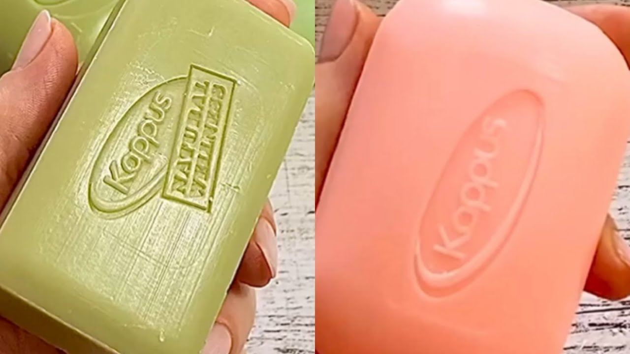 АСМР мыло Soap cutting 