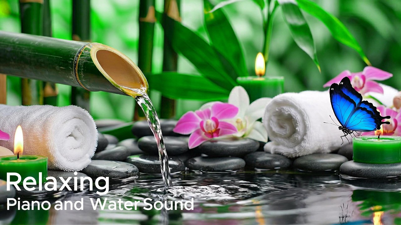 Nature’s Healing Piano | Soft Piano & Water Sounds for Deep Sleep and Relaxation